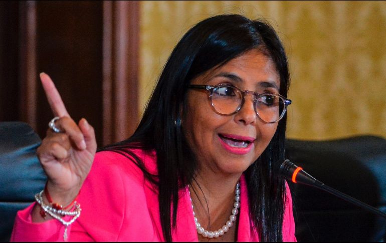 Rodríguez exigió a los gobernadores opositores que se subordinen a la Constituyente para poder asumir sus cargos.  AFP / ARCHIVO