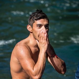 Jonathan Paredes, campeón mundial de Clavados de Altura