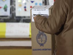 Los comiciosse llevan a cabo en medio de un clima tenso por la muerte del activista Santiago Maldonado. EFE / D. Fernández