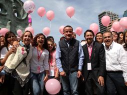 El evento se llevó a cabo en el Auditorio Nacional; ahí estuvo presente Mikel Arriola, director del IMSS. NOTIMEX / A. Rodríguez