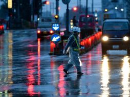El temporal dejó 800 milímetros de precipitaciones en 48 horas hasta la noche del domingo en la prefectura de Wakayama y de 700 milímetros en la de Mie. EFE/F. Robichon