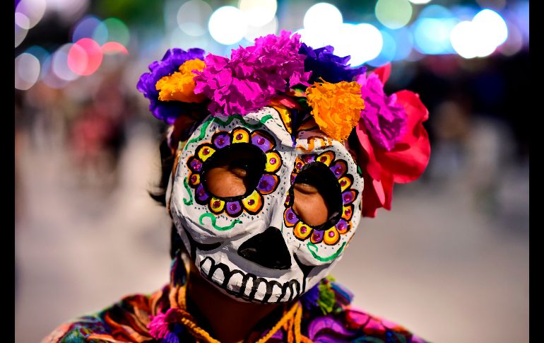 El colorido de las flores no podía faltar. AFP/R. Schemidt