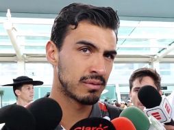 El defensa rojiblanco reconoció que ganarle a Veracruz les ayudó en el tema anímico para el juego ante los Rojinegros. EL INFORMADOR / J. Robles