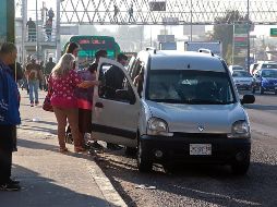 La práctica del transporte colectivo se encuentra prohibida por el Reglamento de la Ley de Movilidad y Transporte del Estado de Jalisco. EL INFORMADOR / M. Vargas