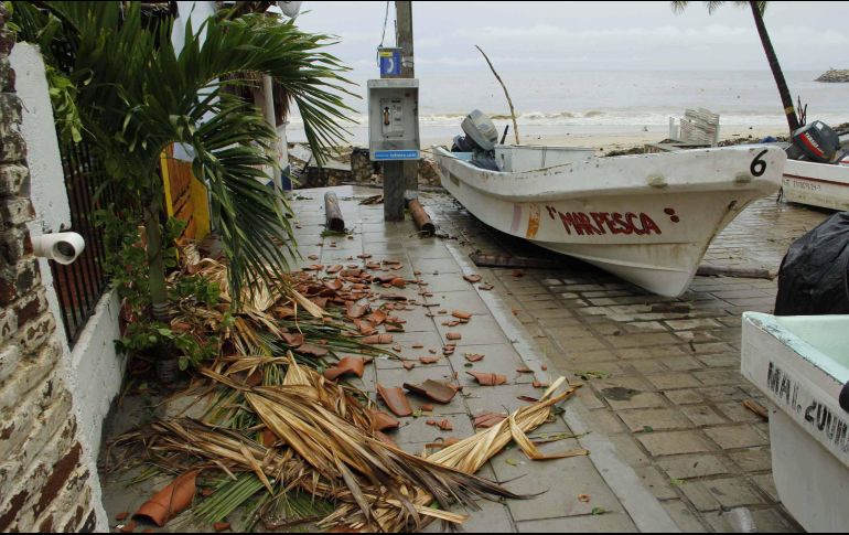 Los destinos de playa más dañados fueron Huatulco y Puerto Escondido, Oaxaca. NOTIMEX/Archivo