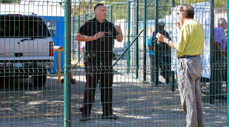 En las instalaciones se pueden ver a varios elementos de seguridad privada de Guadalajara. EL INFORMADOR/M. Vargas