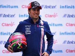 ''Checo'' Pérez explicó su deseo ''porque al final, en los equipos con quien realmente compites y te puedes medir, es con tu coequipero''. AFP /