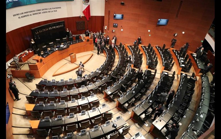 La sesión de hoy miércoles 25 de octubre en que se buscaba resolver la destitución de Santiago Nieto fue suspendida debido a falta de quórum. SUN / L. Godínez