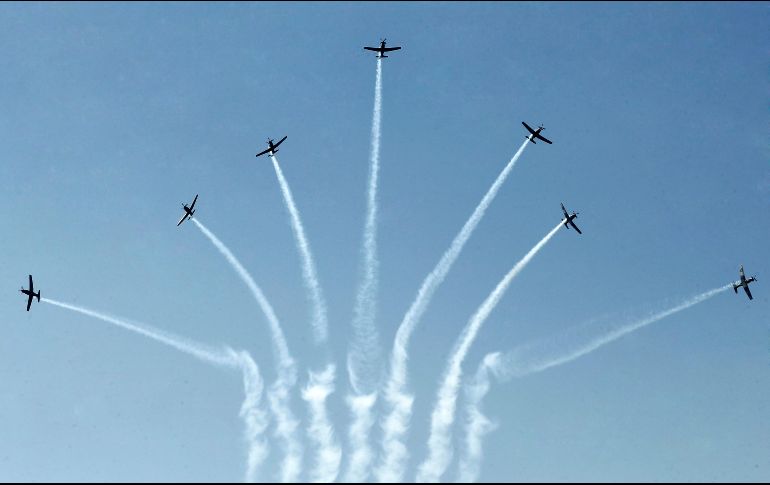 Este sábado se llevará a cabo el Espectáculo Aéreo que se llevará a cabo en la Base Aérea de Zapopan. EL INFORMADOR/ARCHIVO
