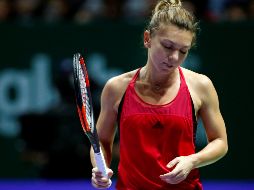 La número uno del mundo afrontaba el último partido en el Grupo Rojo con la obligación de ganar para asegurar su presencia en una de las semifinales del certamen que reúne a las ocho mejores de 2017. EFE / W. Woon