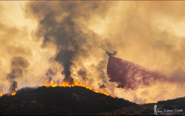 Las evacuaciones fueron ordenadas en las propiedades del área de Hixson Truck Trail y partes de La Cresta community. ESPECIAL / Scott Padgett
