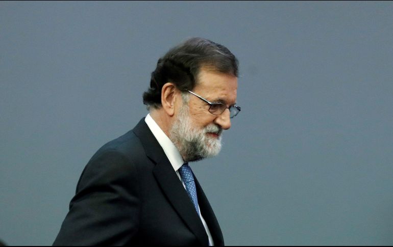 Rajoy aseguró que su primera medida será destituir al presidente catalán. EFE/J. Martín