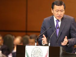 Osorio Chong señaló que la responsabilidad de que el país camine democráticamente es de todos los actores políticos. NTX/J. Reyes