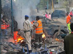 Las explosiones ocurrieron dos semanas después de que más de 350 personas murieran al estallar un camión bomba. AP / F. Abdi