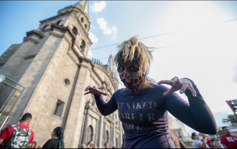 Estaban tan bien caracterizados, que un niño lloró al verlos. EL INFORMADOR/F. Atilano