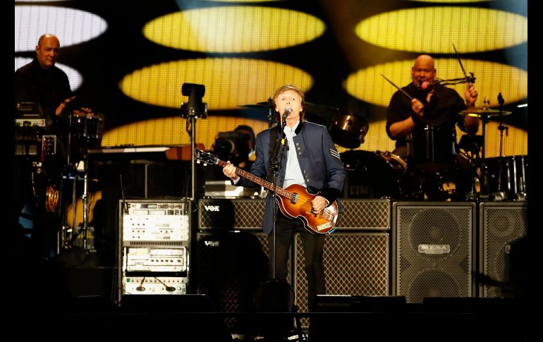 La presentación en el Azteca se enmarcó en la gira 