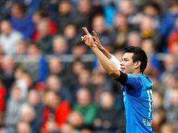 Hirving llega a nueve goles en la liga holandesa; con esta victoria el PSV llega a 27 unidades y sigue de líder. TWITTER / @psveindhoven