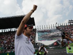 El tapatío salió de la novena posición y terminó la carrera en séptimo puesto. EFE/J. Méndez