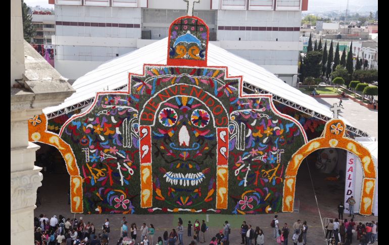 Al menos cien mil visitantes recibirán la ofrenda monumental. NTX / ESPECIAL