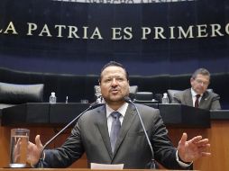 El legislador panista, Fernando Herrera, señaló que el desistimiento del Fiscal debe ser esclarecida por el Senado. TWITTER / @FHerreraAvila