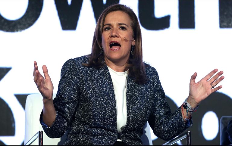 En entrevista tras participar en el Strategic Growth Forum México 2017, sostuvo que las decisiones más difíciles se toman en la Presidencia de la República y ella está lista para hacerlo. SUN / L. Godinez