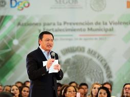 Osorio Chong ponderó la importancia de instituciones sólidas, principalmente ante las cercanías del proceso electoral. NOTIMEX/Archivo