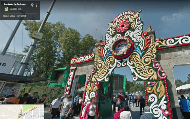 Entre los sitios que se podrán apreciar, destaca el Panteón Civil de Dolores, el más grande de la Ciudad de México. ESPECIAL