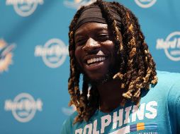 Ajayi proveniente de los delfines llega al equipo con 465 yardas por tierra, promediando 3.4 yardas por acarreo sin touchdowns. AP / T. Ireland