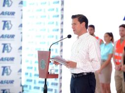 El Mandatario agrega que en lo que 