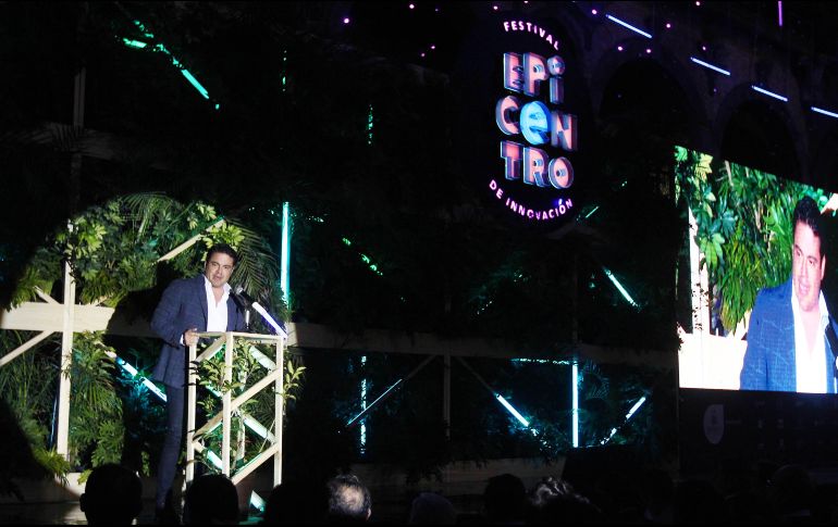 Aristóteles Sandoval, Gobernador de Jalisco, se manifestó satisfecho de apostar por las industrias de tecnología, lo que ha atraído inversiones de empresas internacionales. EL INFORMADOR / E. Barrera