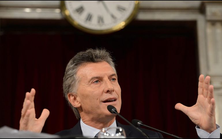 Esta es la segunda detención durante este mes por amenazas contra Macri. NTX/ ARCHIVO