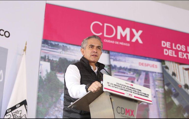 Miguel Ángel Mancera indicó que será hasta diciembre cuando defina si participará o no por la candidatura presidencial. TWITTER / @ManceraMiguelMX