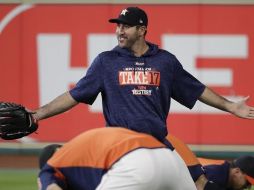 Verlander, de los Astros, es el serpentinero de mayor jerarquía que acusa a las Ligas Mayores de modificar la pelota en beneficio de la ofensiva. AP/ARCHIVO