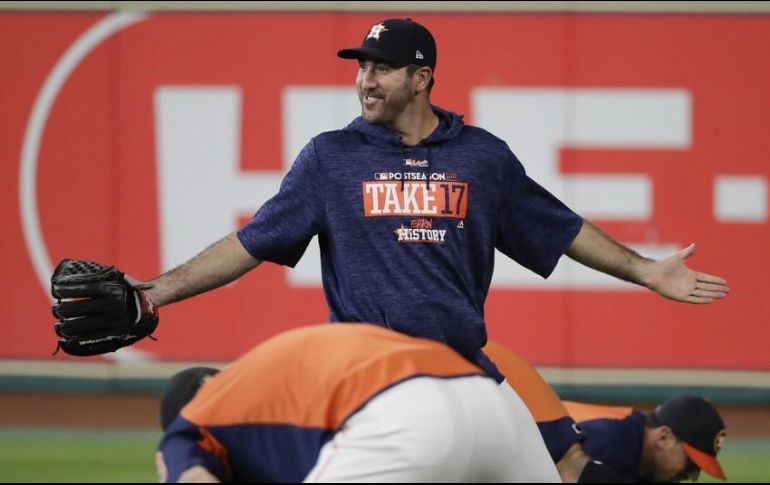 Verlander, de los Astros, es el serpentinero de mayor jerarquía que acusa a las Ligas Mayores de modificar la pelota en beneficio de la ofensiva. AP/ARCHIVO