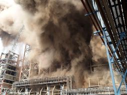 La planta accidentada, que comenzó a operar en 1988, es la sexta más importante del país con una producción de 500 MW. AFP / R. Bareli