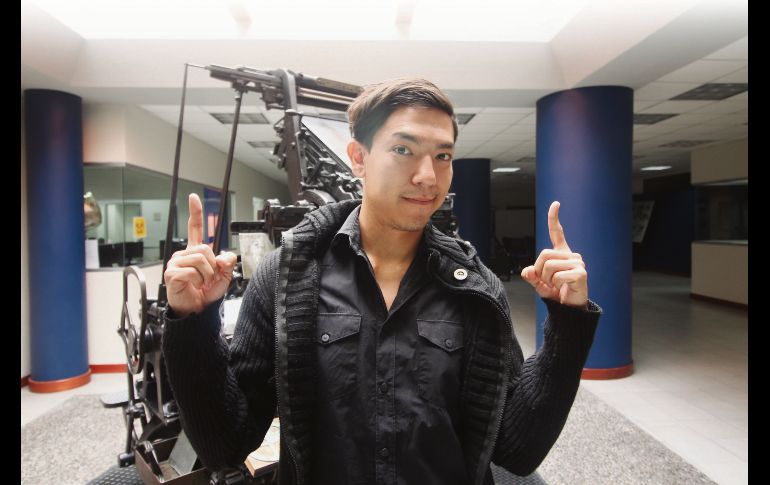 Said Sandoval. El histrión, listo para afrontar nuevos retos. EL INFORMADOR/F. González