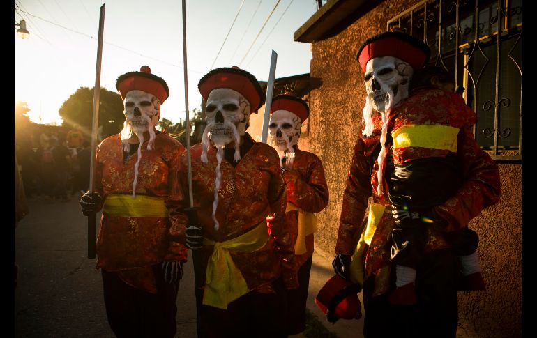 Calacas desde Oriente. EFE/M. Martínez