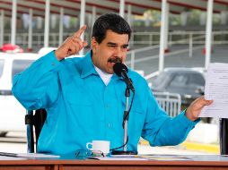 El presidente venezolano ha descartado los temores de los inversionistas sobre posibles problemas de flujo de efectivo de PDVSA. EFE / Prensa Miraflores