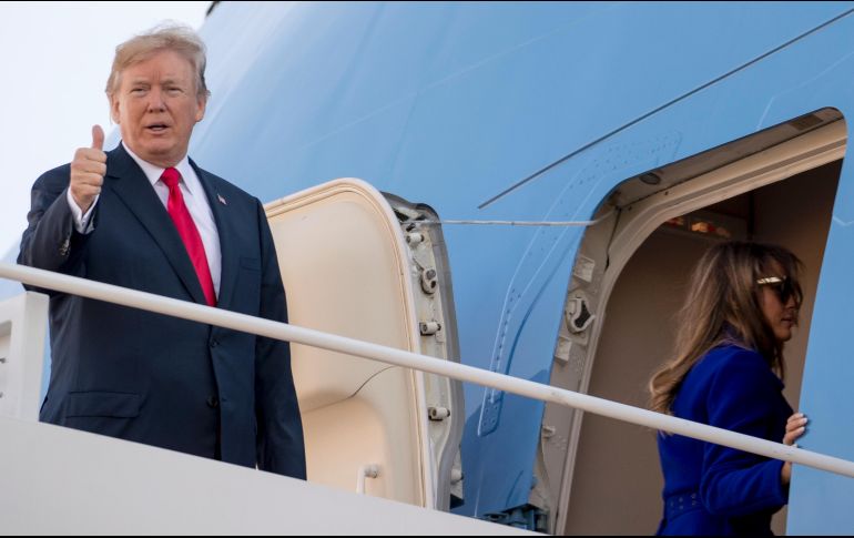 Además, Trump anunció que alargará el viaje un día para asistir en Filipinas. AP/ A.Hamik