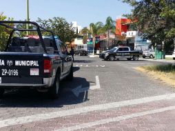 La zona fue acordonada para realizar las investigaciones necesarias. ESPECIAL/ Policía de Zapopan