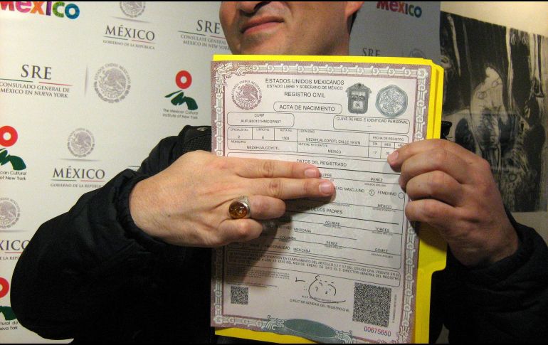 El trámite para cambiar el nombre tiene un costo de 180 pesos, y solamente requiere que la persona sea mayor de edad. EFE