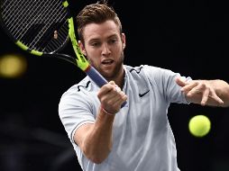 Sock no se dejó influir por el ambiente hostil del pabellón y cimentó una nítida victoria ante un rival que había ganado en cuartos al croata Marin Cilic, quinto del mundo. AFP / C. Simon