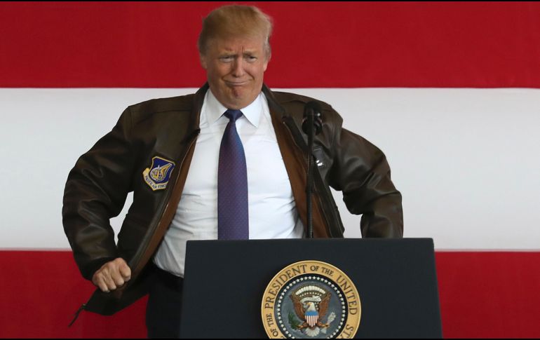 El mandatario estadounidense anunció que espera reunirse con su homólogo ruso, Vladimir Putin, durante su estancia en Japón. AP / E. Hoshiko