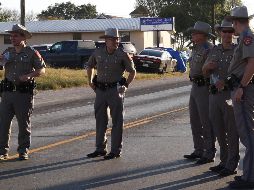 Este domingo al menos 26 personas murieron y 20 más resultaron heridas en una iglesia del condado de Wilson.  AFP/S. Cordeiro