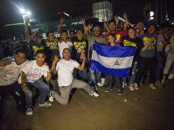 El enfrentamiento ocurrió después de que las autoridades electorales dieran a conocer los primeros resultados oficiales, que otorgan la ventaja a los sandinistas. EFE/J. Torres