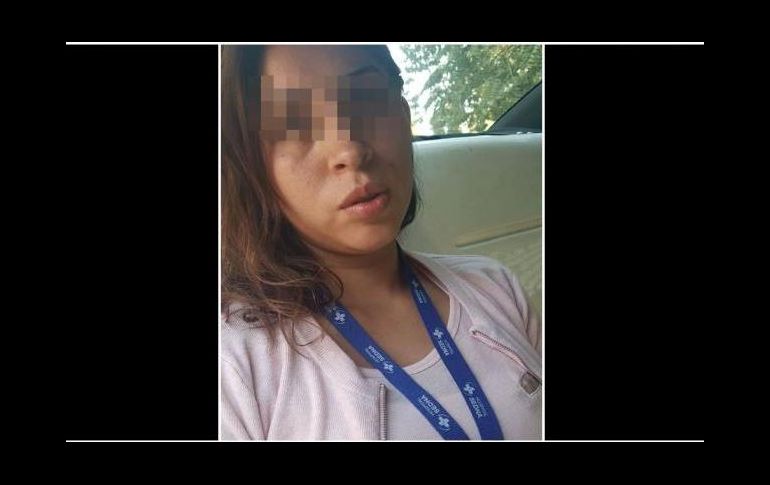 La joven se identificó como la hija de 