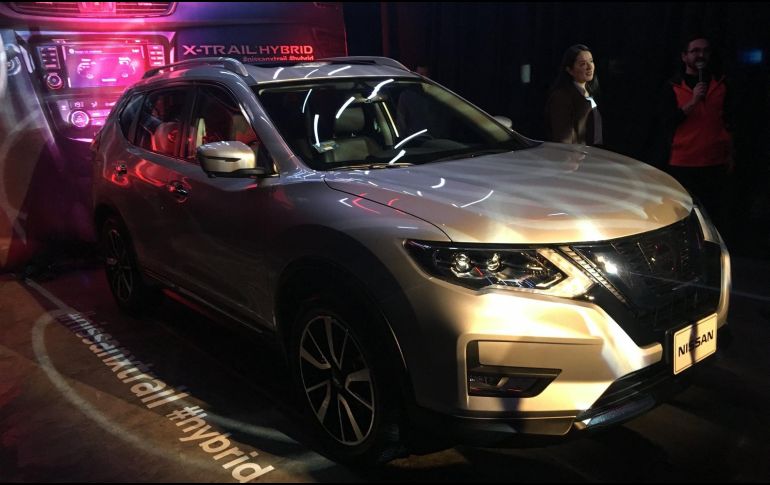 X-Trail Hybrid tiene un motor de 2.0 litros y 4 cilindros con 140 HP, combinado con un motor eléctrico que da 40 HP adicionales. NOTIMEX/I.Cardelas