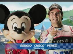 ''Para ser un gran conductor, recuerda que lo más importante es siempre mantener tu atención en el viaje y en las señales de tránsito, ¿verdad Mickey?'', asegura 