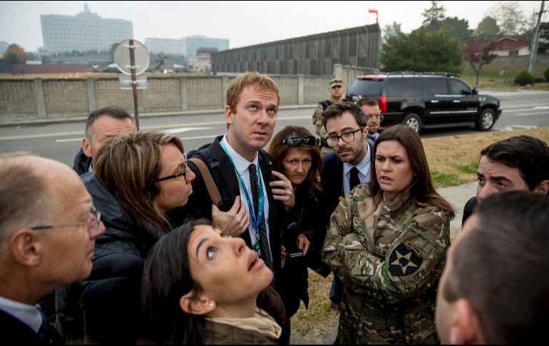La Casa Blanca había informado antes del viaje y que el mandatario no visitaría la zona. AP / A. Harnik