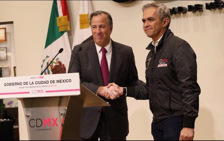 El jefe de gobierno capitalino informó que se cubrirán tres mil 624 daños parciales y dos mil 350 daños totales. TWITER / @ManceraMiguelMX